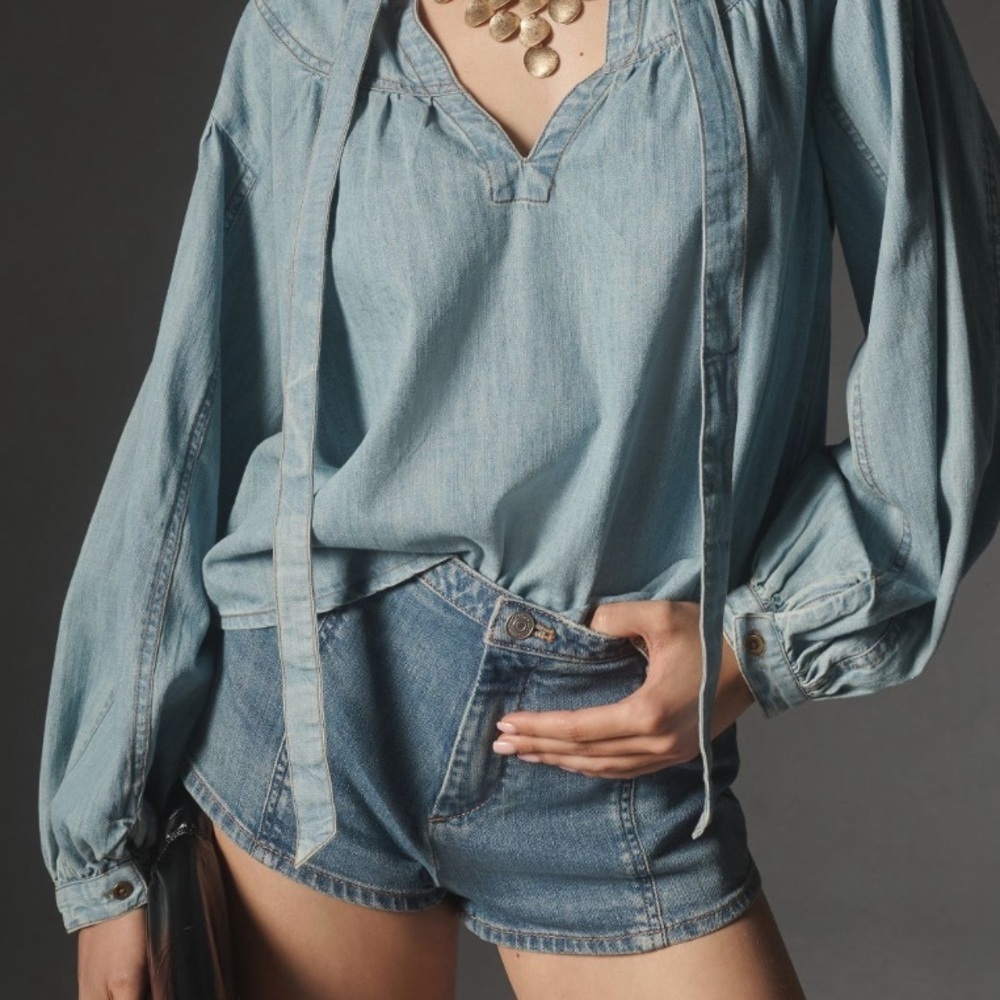 3 for 30$ Anthropologie Pilcro denim shorts NWT - Picture 6 of 7